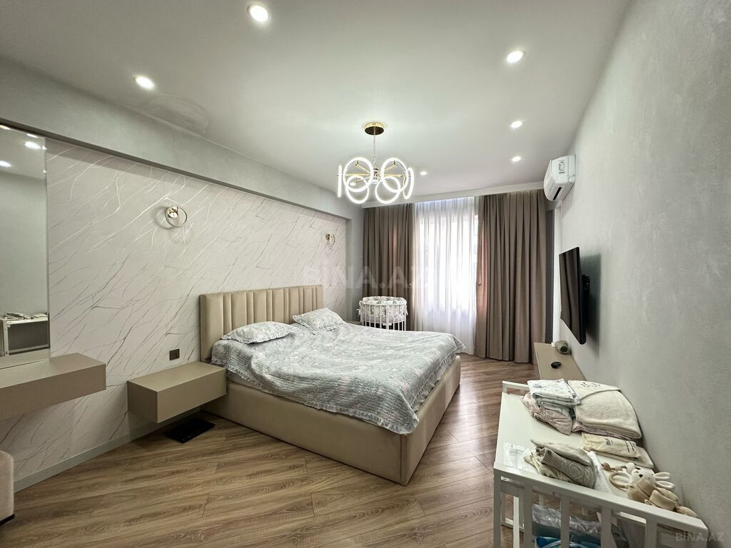 4 otaqlı yeni tikili - Həzi Aslanov m. - 155 m² (8)