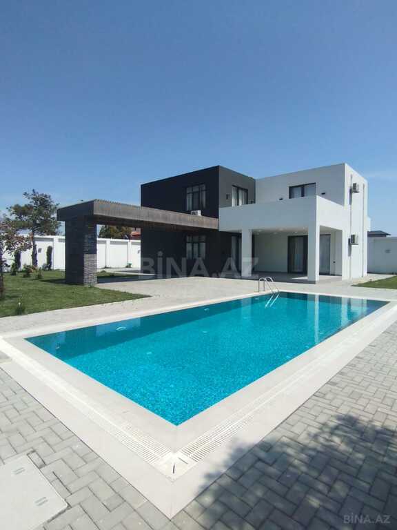 4 otaqlı həyət evi/bağ evi - Xəzər r. - 300 m² (1)