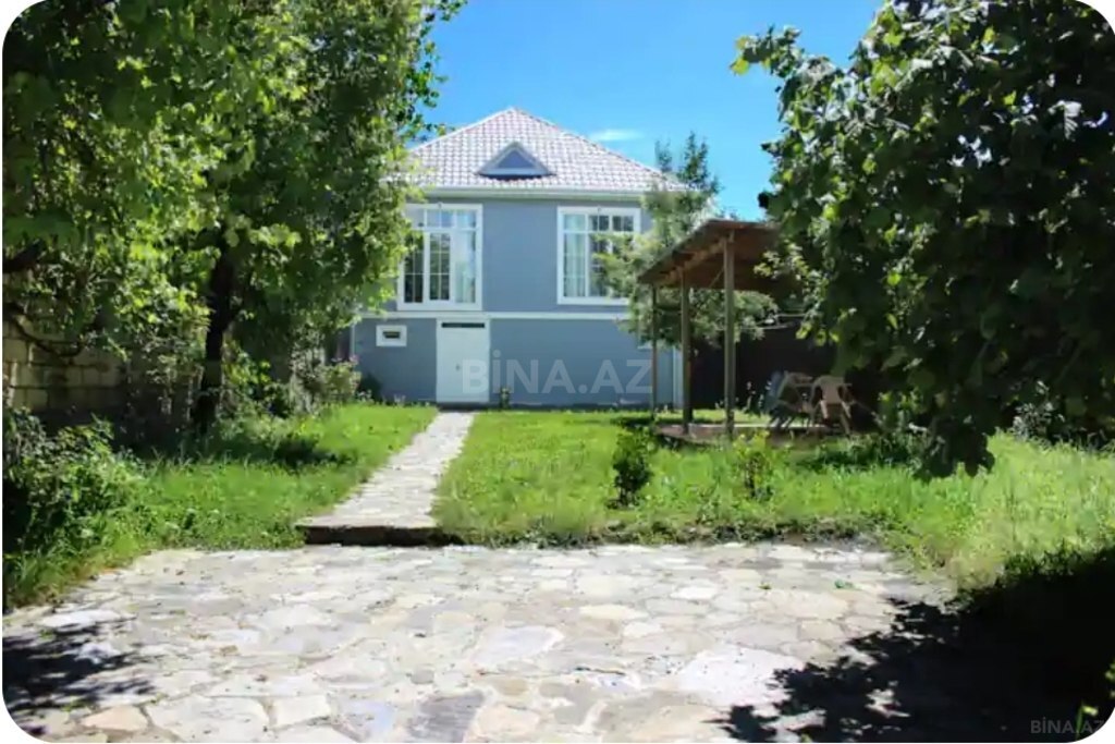 4 otaqlı həyət evi/bağ evi - Qəbələ - 150 m² (1)