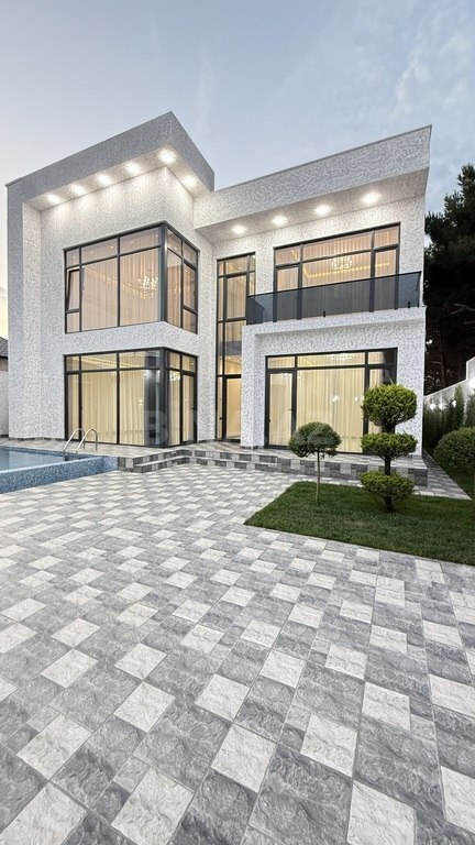5 otaqlı həyət evi/bağ evi - Mərdəkan q. - 280 m² (2)
