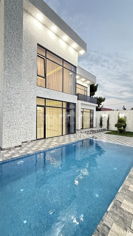 5 otaqlı həyət evi/bağ evi - Mərdəkan q. - 280 m² (9)