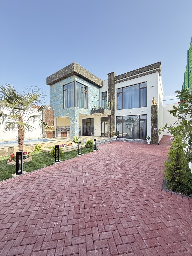 5 otaqlı həyət evi/bağ evi - Şüvəlan q. - 220 m² (10)