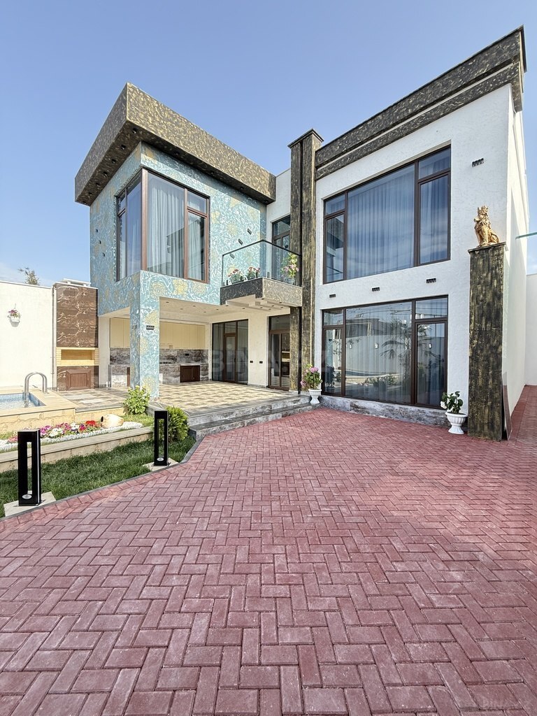5 otaqlı həyət evi/bağ evi - Şüvəlan q. - 220 m² (4)