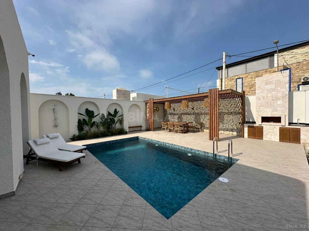 4 otaqlı həyət evi/bağ evi - Mərdəkan q. - 180 m² (9)