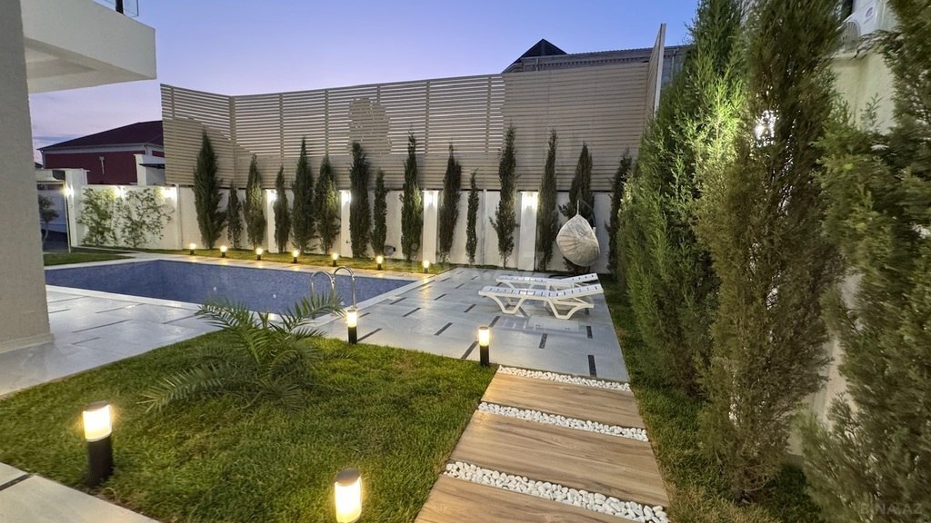 6 otaqlı həyət evi/bağ evi - Buzovna q. - 420 m² (6)