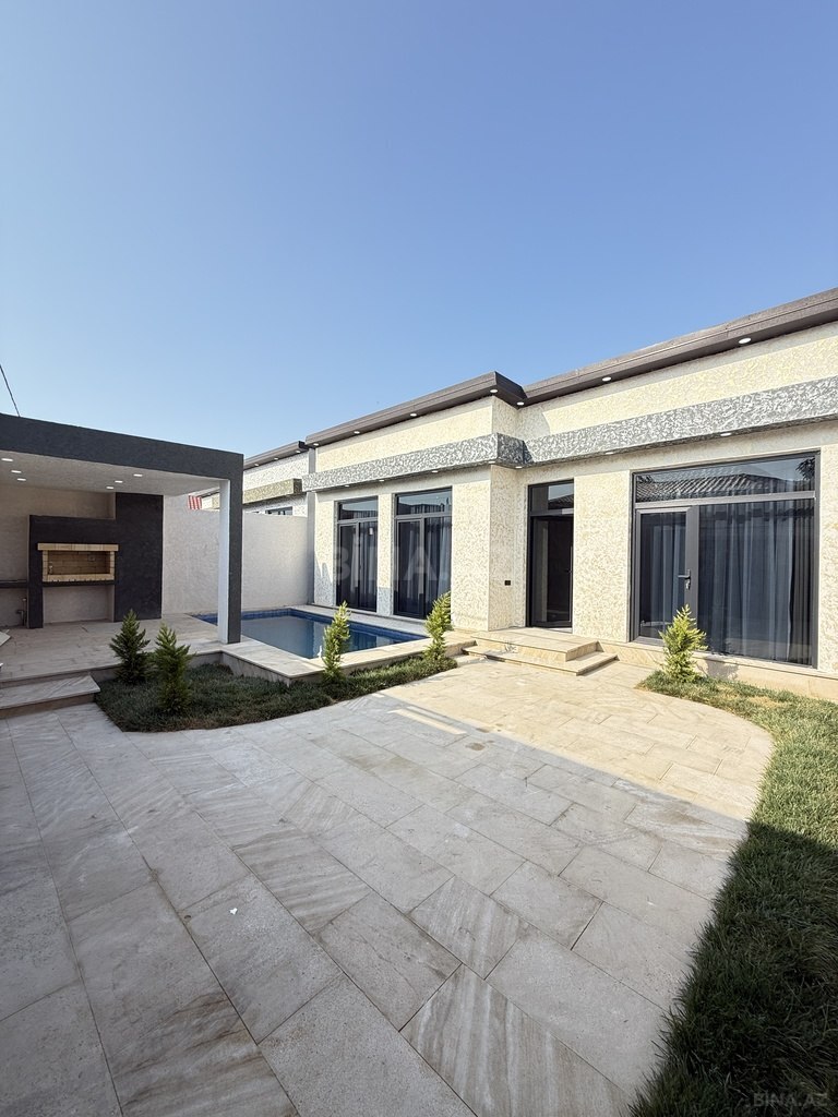 4 otaqlı həyət evi/bağ evi - Şağan q. - 150 m² (1)