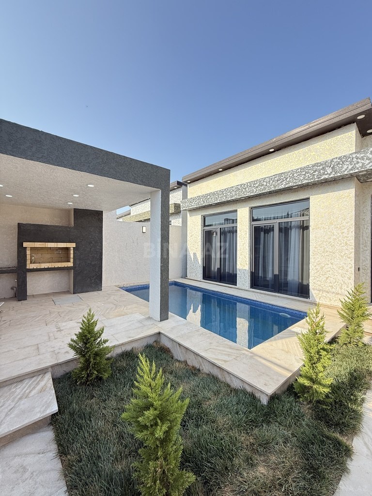 4 otaqlı həyət evi/bağ evi - Şağan q. - 150 m² (2)