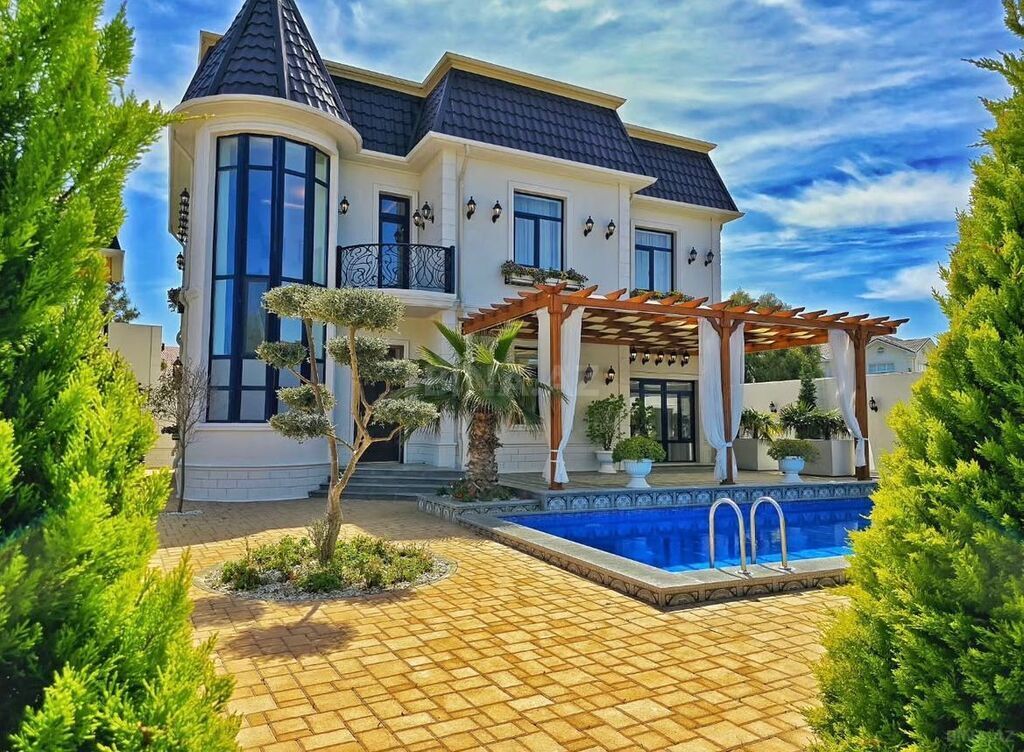 7 otaqlı həyət evi/bağ evi - Mərdəkan q. - 400 m² (2)
