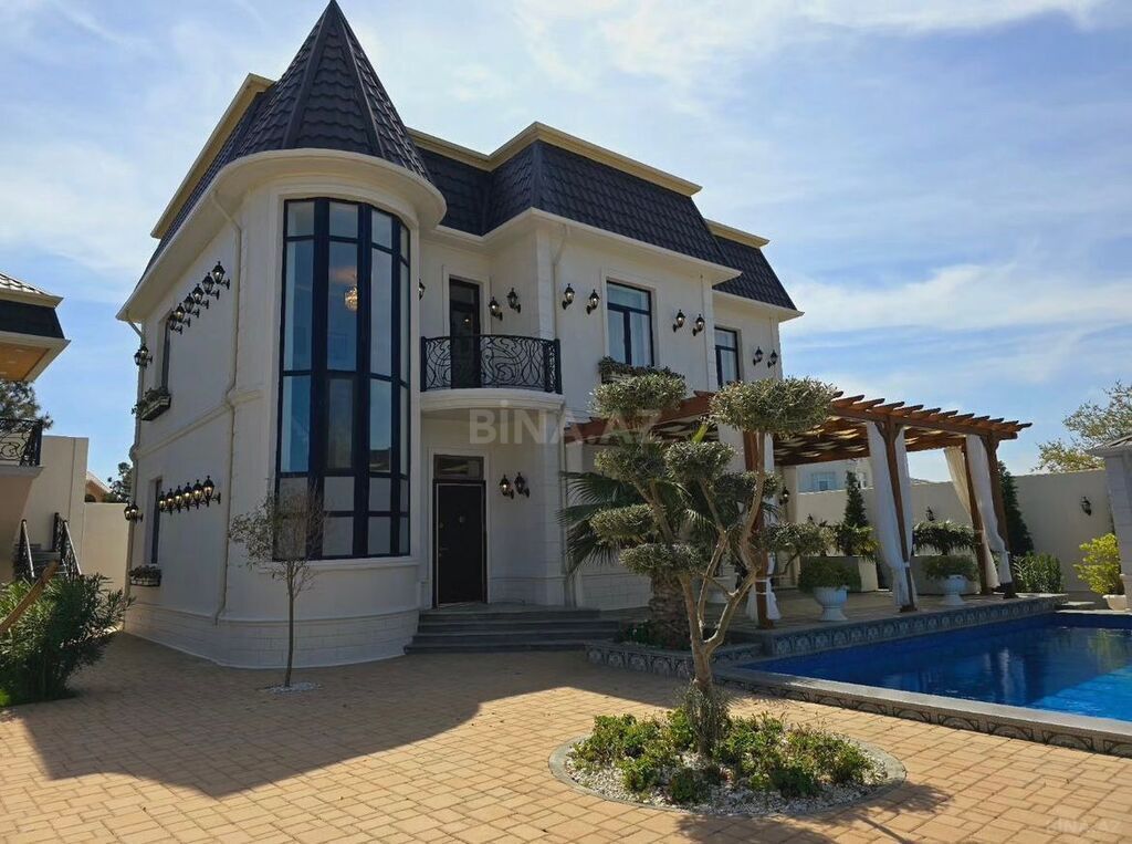 7 otaqlı həyət evi/bağ evi - Mərdəkan q. - 400 m² (5)