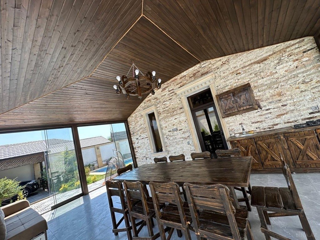 4 otaqlı həyət evi/bağ evi - Mərdəkan q. - 350 m² (19)