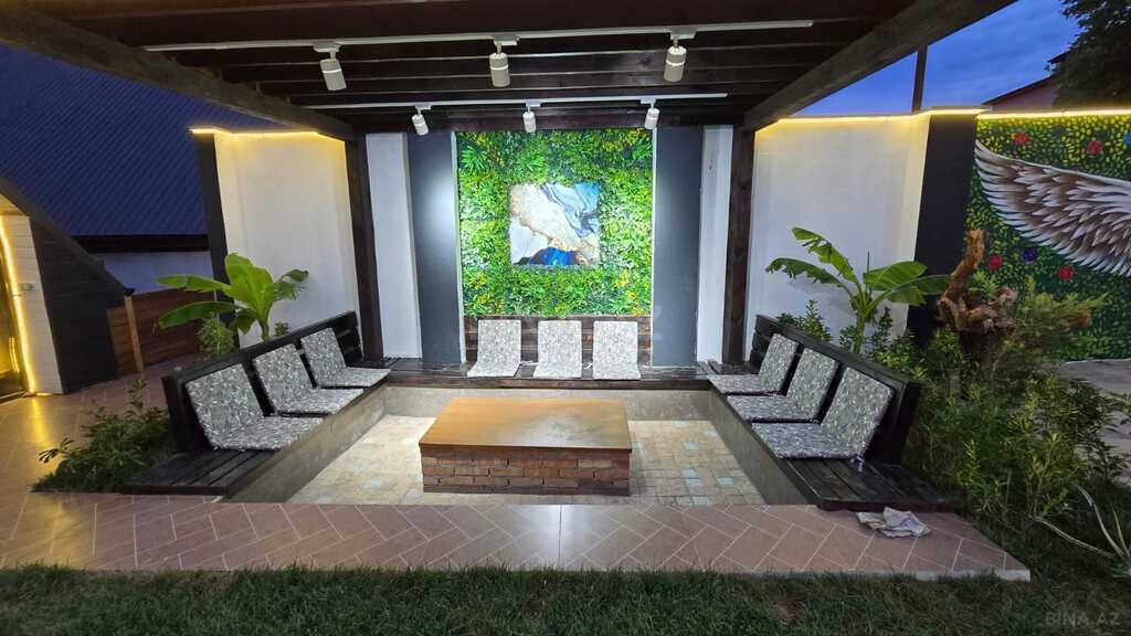 4 otaqlı həyət evi/bağ evi - Novxanı q. - 120 m² (15)