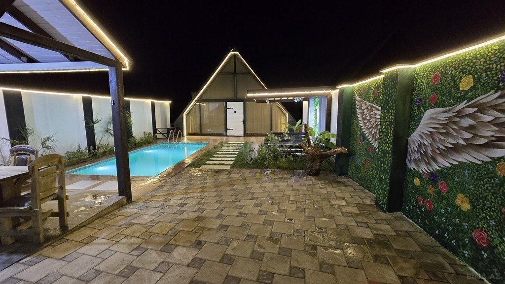 4 otaqlı həyət evi/bağ evi - Novxanı q. - 120 m² (17)