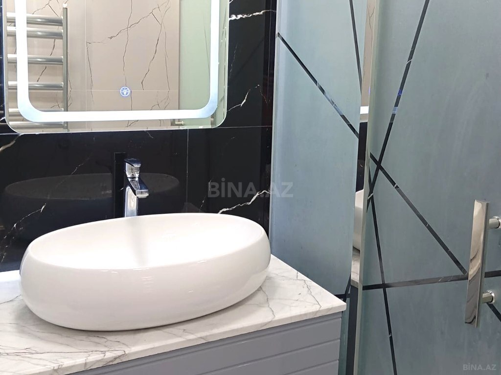 3 otaqlı yeni tikili - Qara Qarayev m. - 106.6 m² (24)