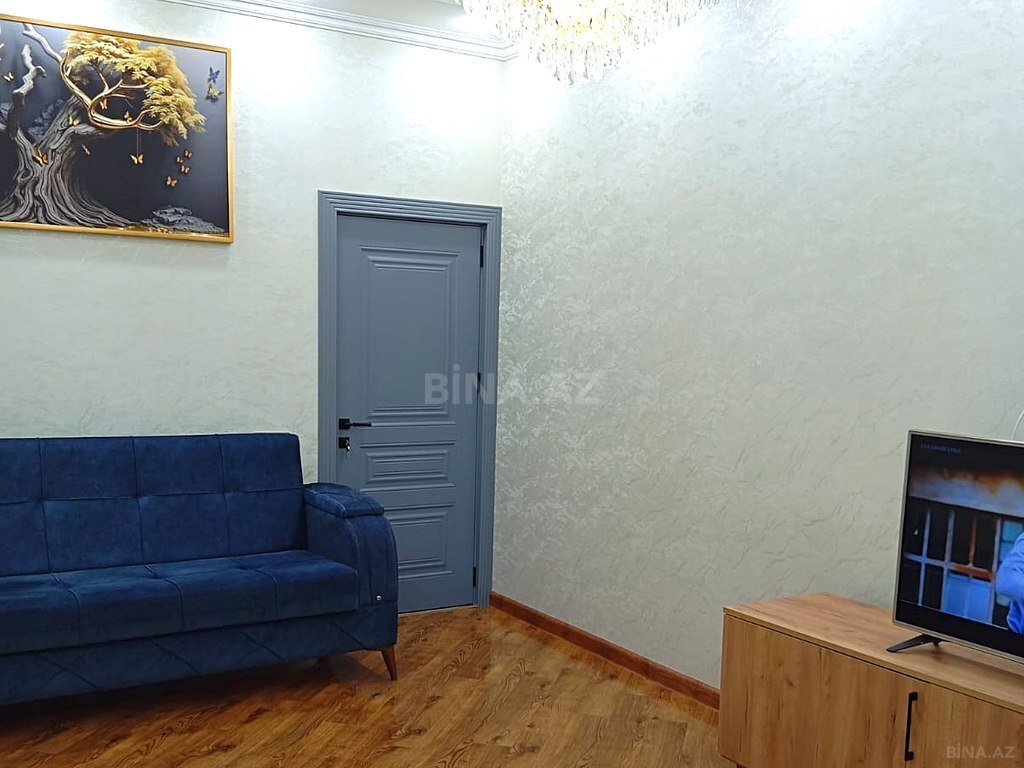 3 otaqlı yeni tikili - Qara Qarayev m. - 106.6 m² (16)