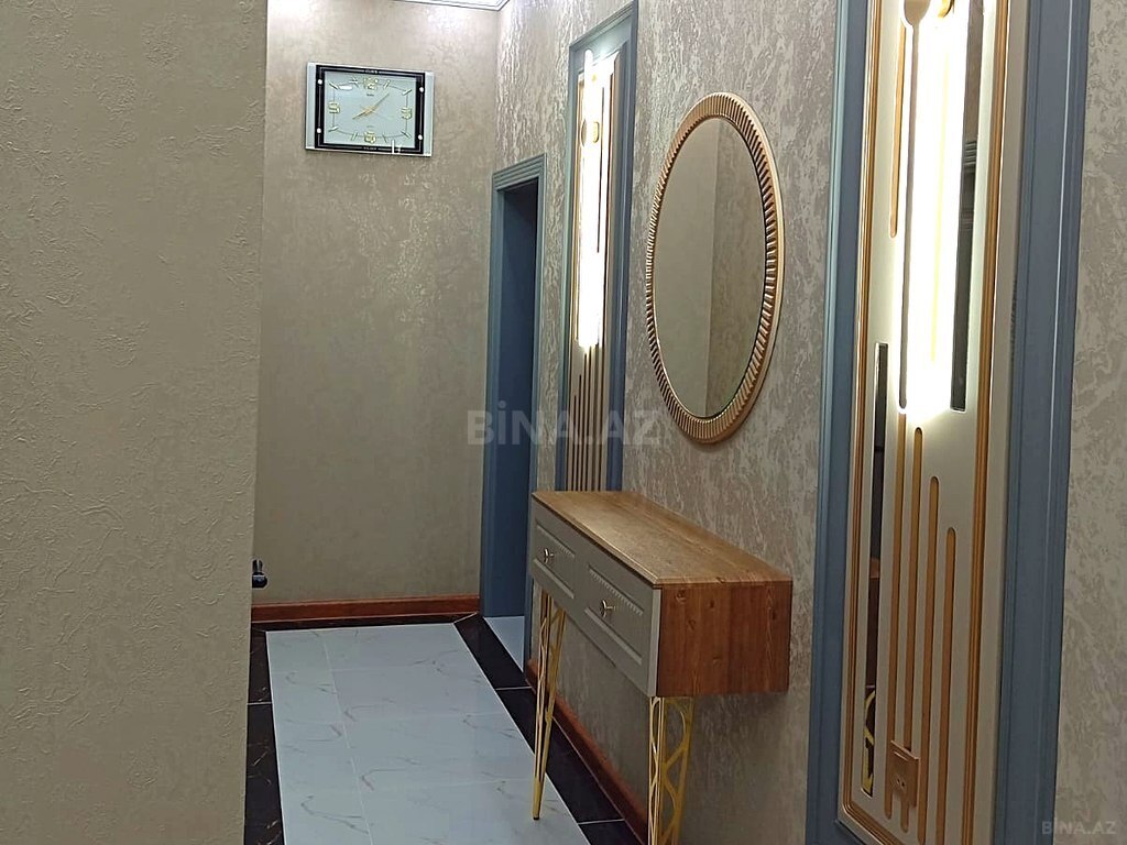 3 otaqlı yeni tikili - Qara Qarayev m. - 106.6 m² (22)