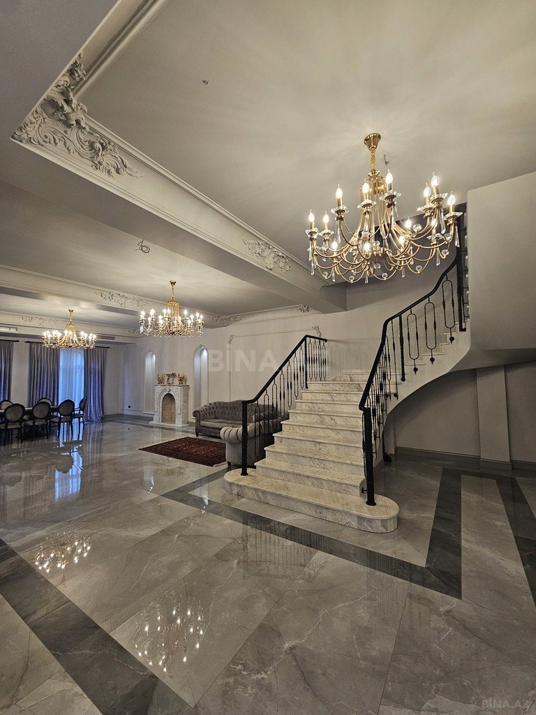 8 otaqlı həyət evi/bağ evi - Badamdar q. - 430 m² (2)