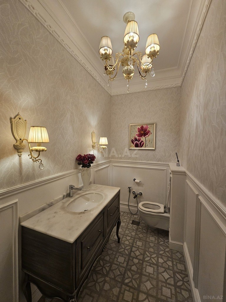 8 otaqlı həyət evi/bağ evi - Badamdar q. - 430 m² (13)