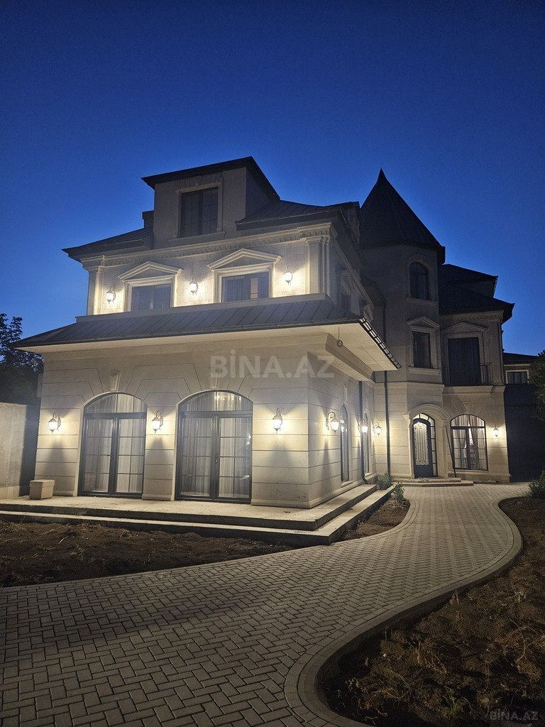 8 otaqlı həyət evi/bağ evi - Badamdar q. - 430 m² (30)
