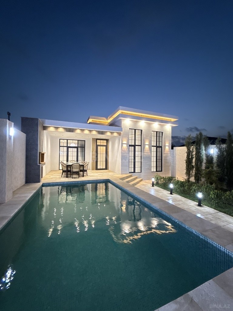 4 otaqlı həyət evi/bağ evi - Şağan q. - 145 m² (1)