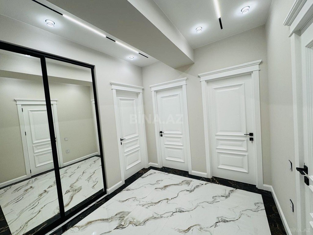 3 otaqlı yeni tikili - Şah İsmayıl Xətai m. - 100 m² (9)