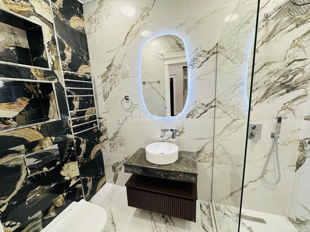 3 otaqlı yeni tikili - Şah İsmayıl Xətai m. - 100 m² (15)