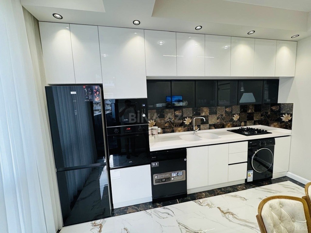 3 otaqlı yeni tikili - Şah İsmayıl Xətai m. - 100 m² (6)
