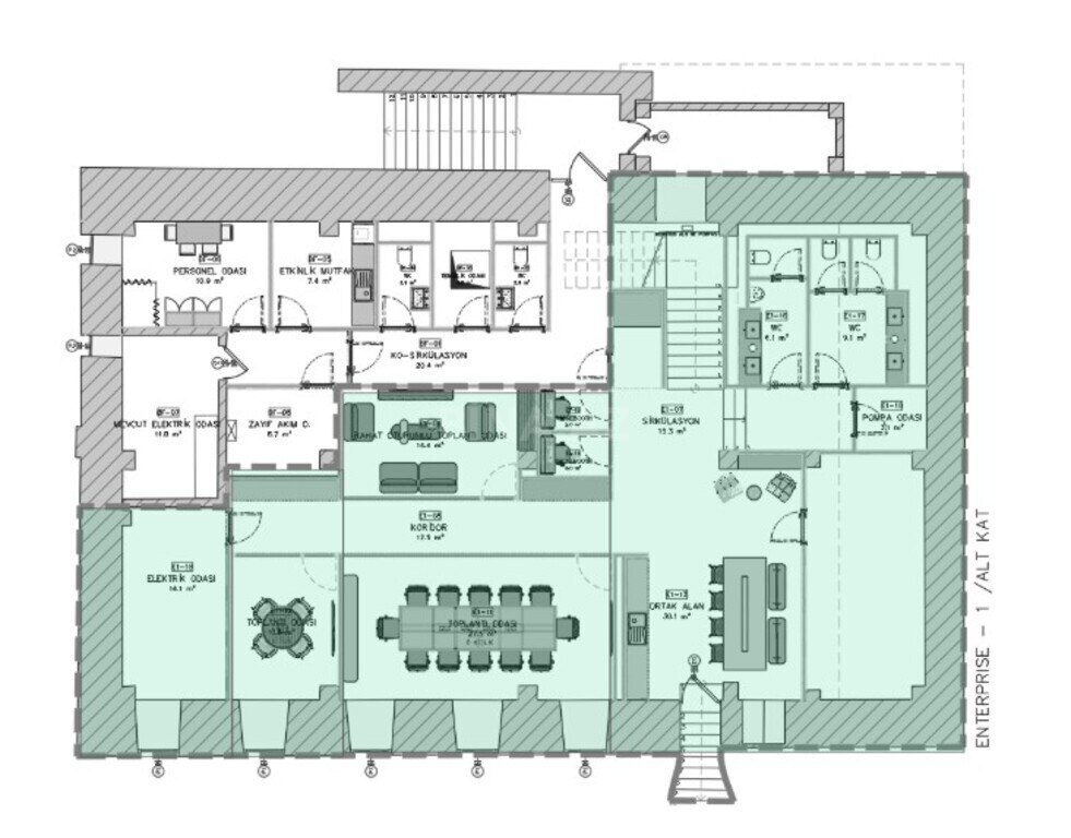 4 otaqlı ofis - Sahil m. - 360 m² (11)