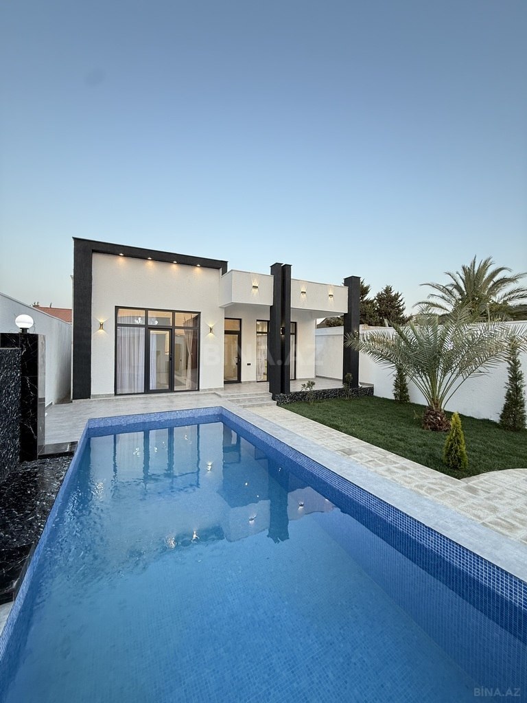 4 otaqlı həyət evi/bağ evi - Şağan q. - 130 m² (2)