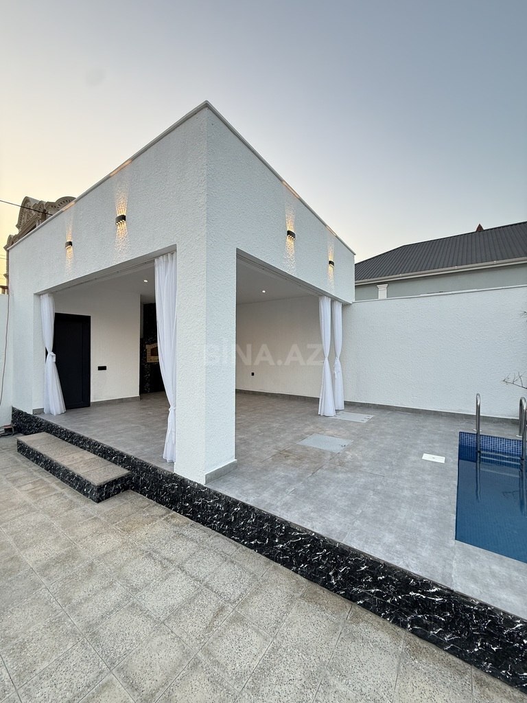 4 otaqlı həyət evi/bağ evi - Şağan q. - 130 m² (9)
