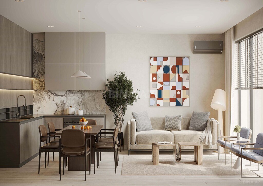 3 otaqlı yeni tikili - Sea Breeze q. - 158.2 m² (6)