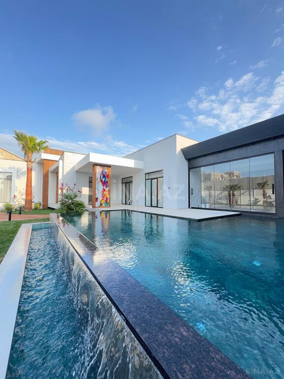5 otaqlı həyət evi/bağ evi - Mərdəkan q. - 350 m² (1)