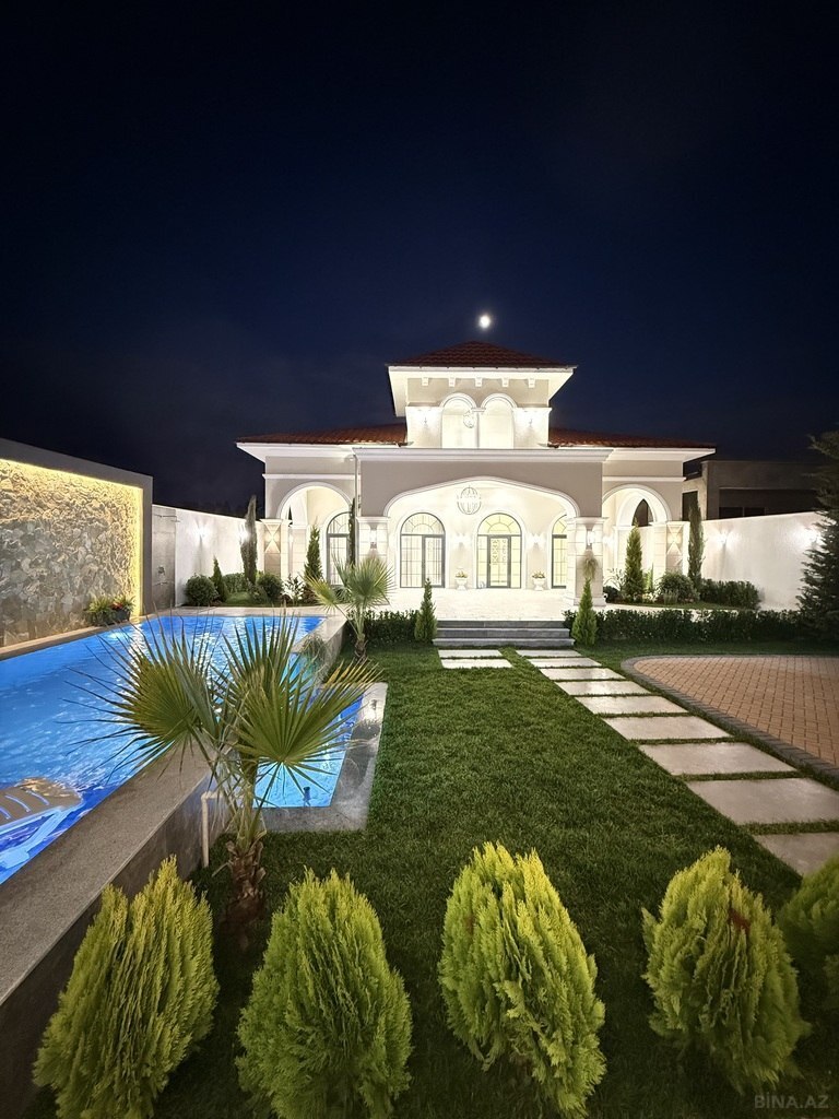 4 otaqlı həyət evi/bağ evi - Şüvəlan q. - 200 m² (2)