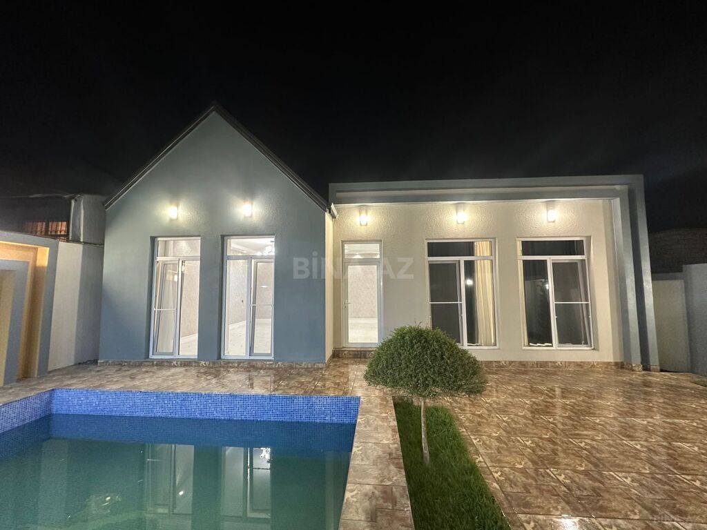 4 otaqlı həyət evi/bağ evi - Mərdəkan q. - 140 m² (1)