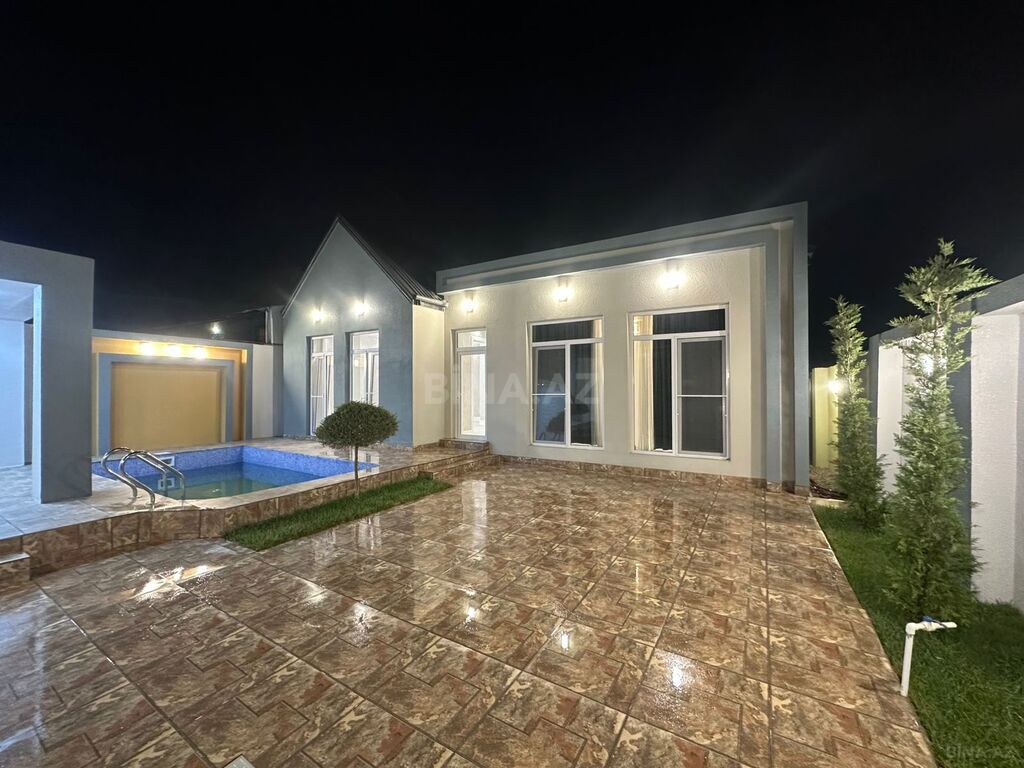 4 otaqlı həyət evi/bağ evi - Mərdəkan q. - 140 m² (4)
