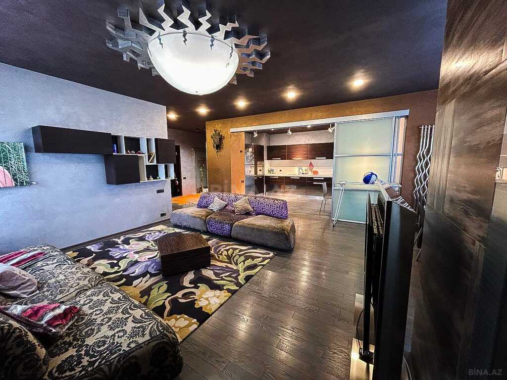 3 otaqlı yeni tikili - Şah İsmayıl Xətai m. - 136 m² (4)