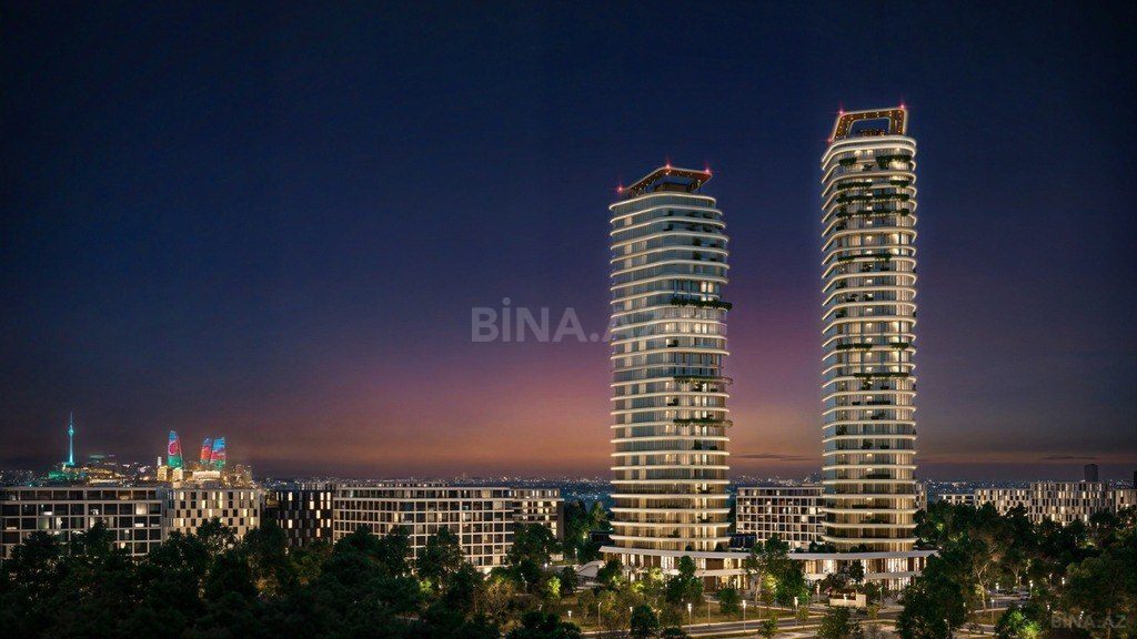 4 otaqlı yeni tikili - Şah İsmayıl Xətai m. - 155.6 m² (7)
