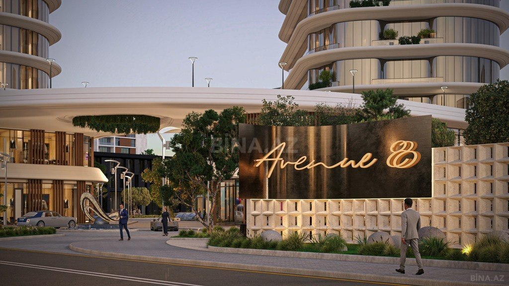 4 otaqlı yeni tikili - Şah İsmayıl Xətai m. - 155.6 m² (1)