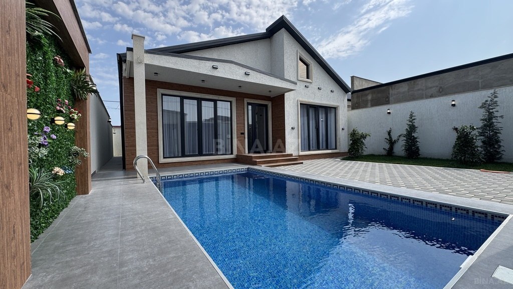 4 otaqlı həyət evi/bağ evi - Şüvəlan q. - 150 m² (1)