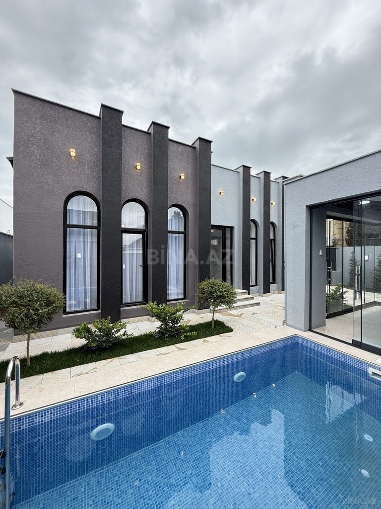 4 otaqlı həyət evi/bağ evi - Mərdəkan q. - 140 m² (1)