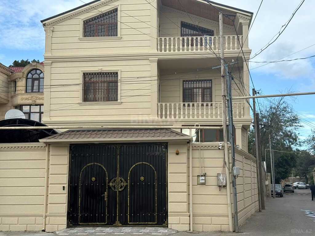 4 otaqlı həyət evi/bağ evi - Bakıxanov q. - 255 m² (2)