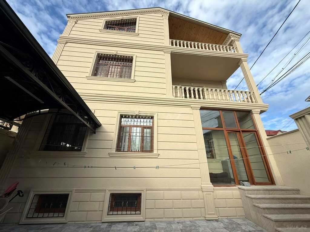 4 otaqlı həyət evi/bağ evi - Bakıxanov q. - 255 m² (4)