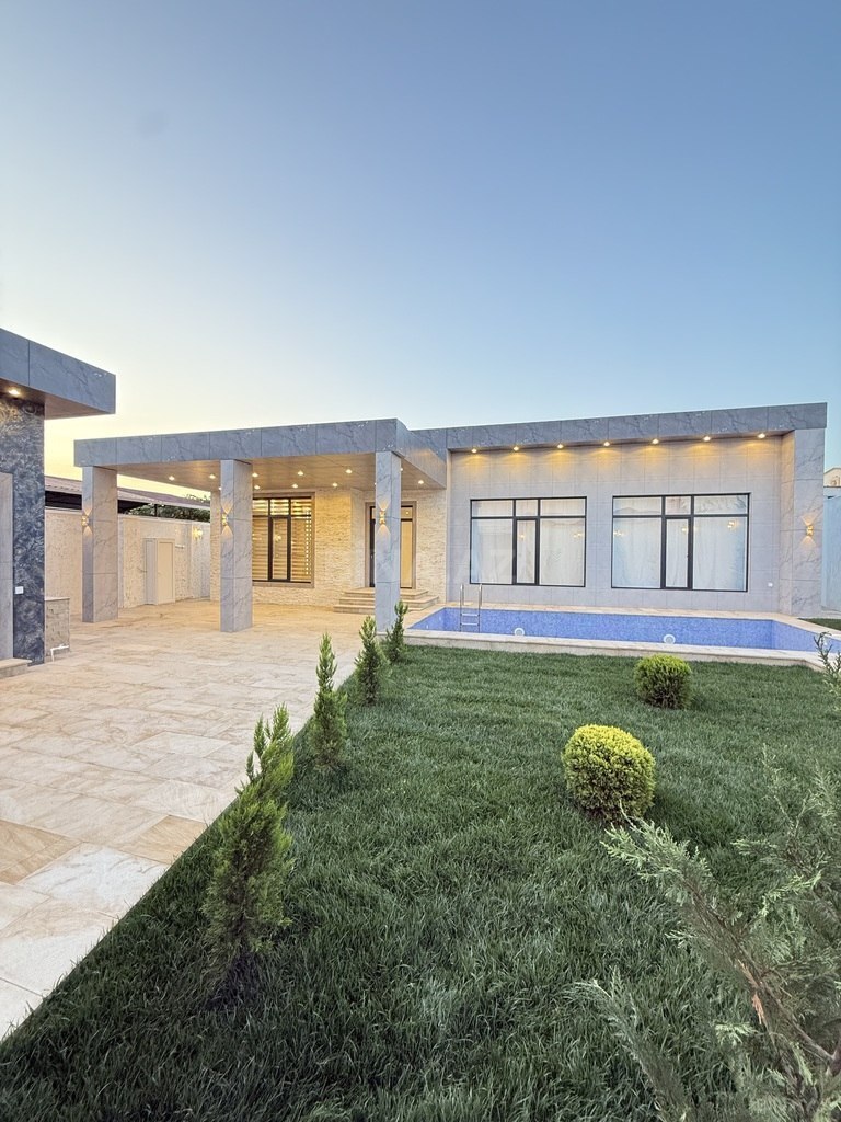5 otaqlı həyət evi/bağ evi - Mərdəkan q. - 200 m² (2)