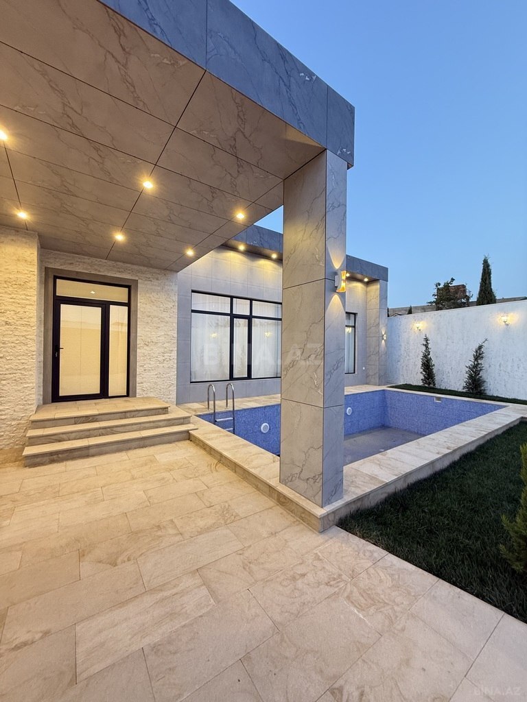 5 otaqlı həyət evi/bağ evi - Mərdəkan q. - 200 m² (5)