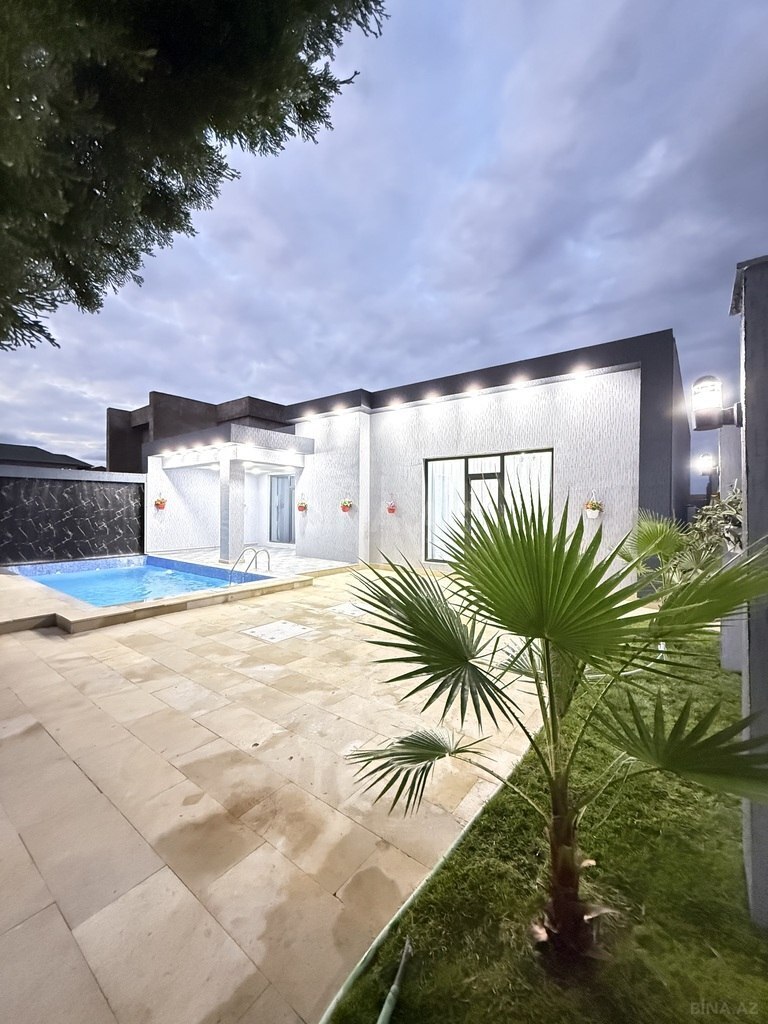 4 otaqlı həyət evi/bağ evi - Mərdəkan q. - 160 m² (1)