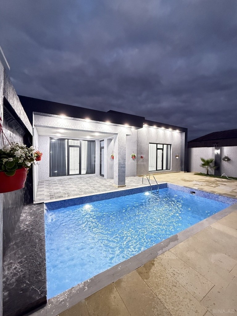 4 otaqlı həyət evi/bağ evi - Mərdəkan q. - 160 m² (2)