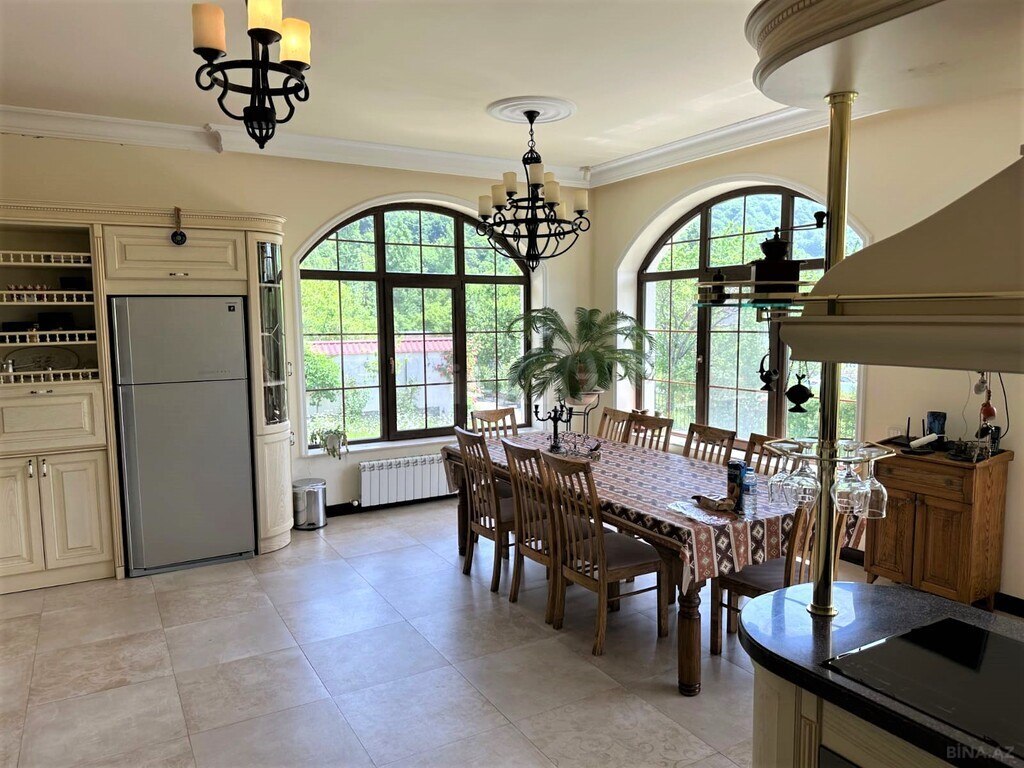 5 otaqlı həyət evi/bağ evi - Qəbələ - 460 m² (15)