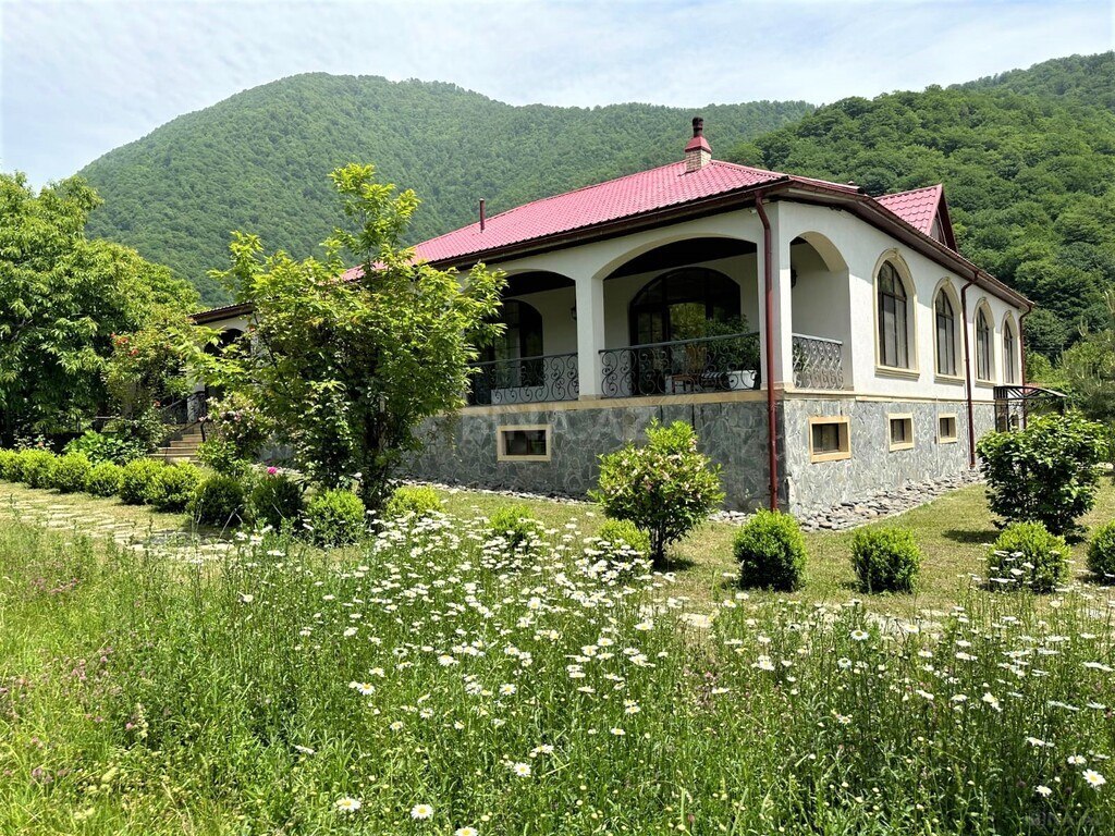 5 otaqlı həyət evi/bağ evi - Qəbələ - 460 m² (3)