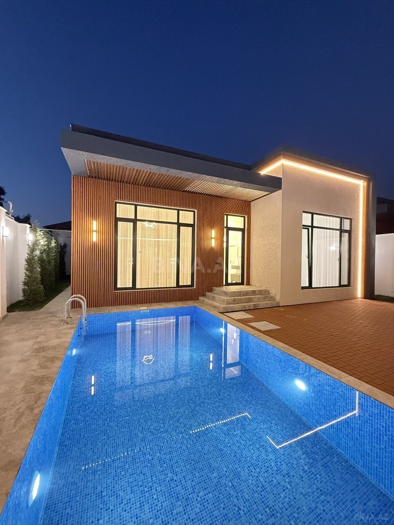4 otaqlı həyət evi/bağ evi - Mərdəkan q. - 160 m² (2)
