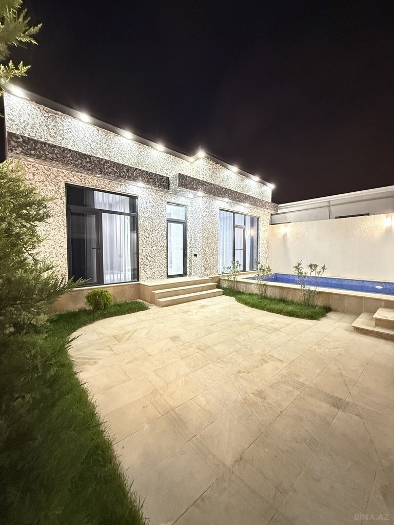 4 otaqlı həyət evi/bağ evi - Şağan q. - 130 m² (1)