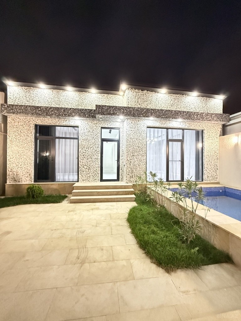 4 otaqlı həyət evi/bağ evi - Şağan q. - 130 m² (3)